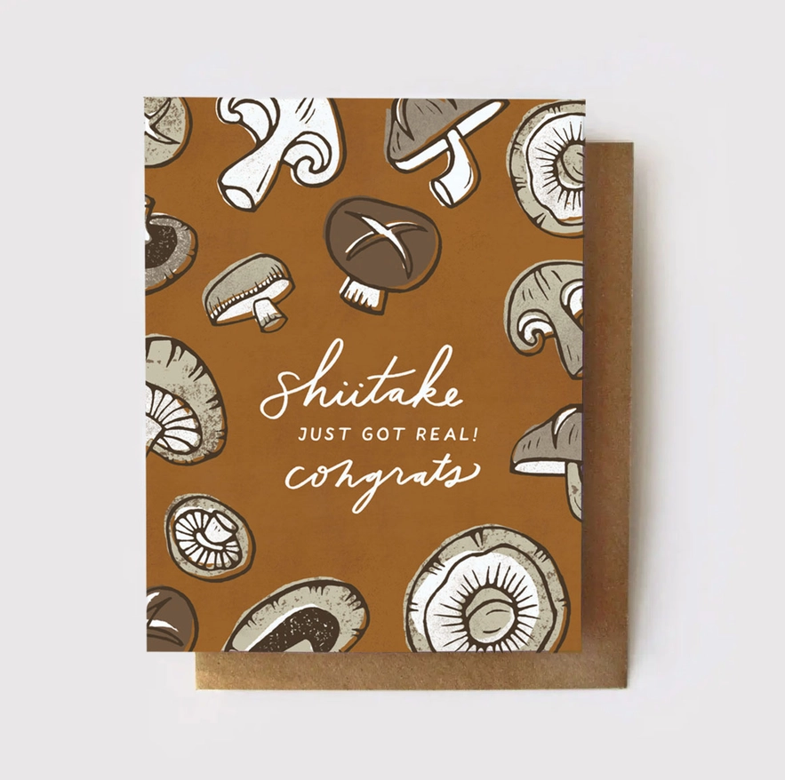 CARD- SHIIITAKE CONGRATS
