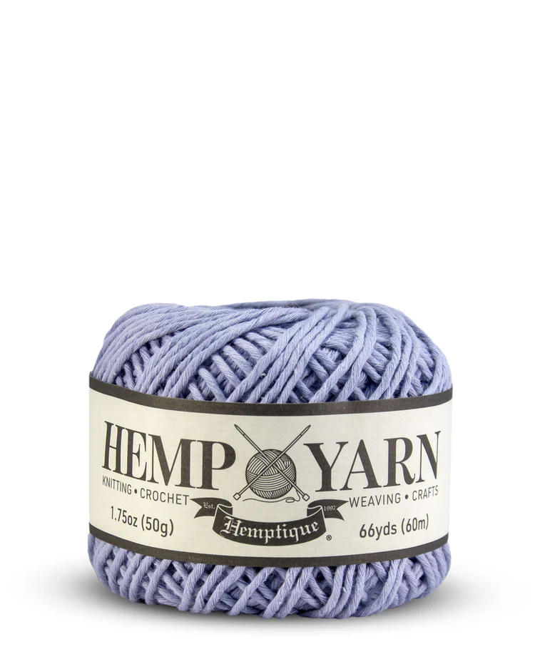 HEMP YARN BALL - PERIWINKLE
