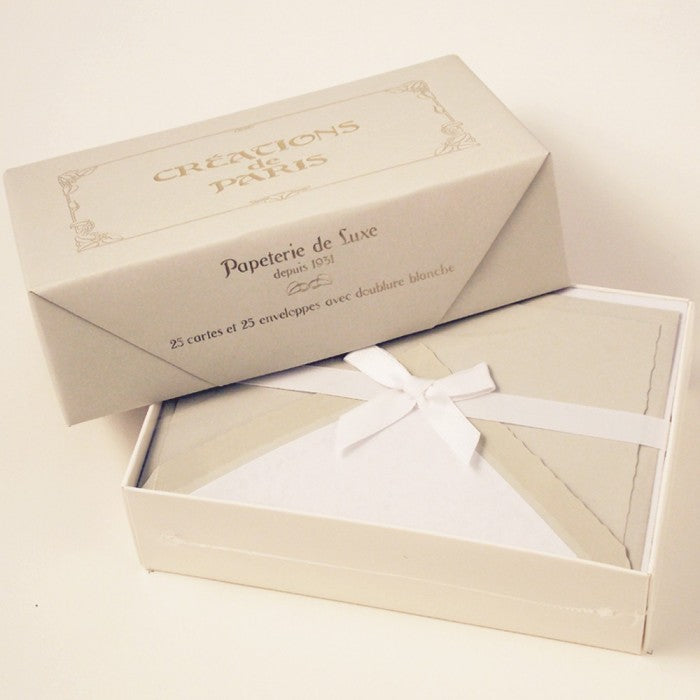 TRENDY MINI NOTECARDS 10-PACK PEARL