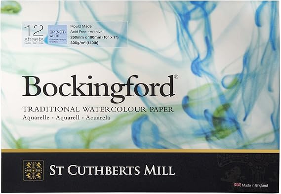 BOCKINGFORD WATERCOLOR COLD-PRESSED WHITE 300g 22X30