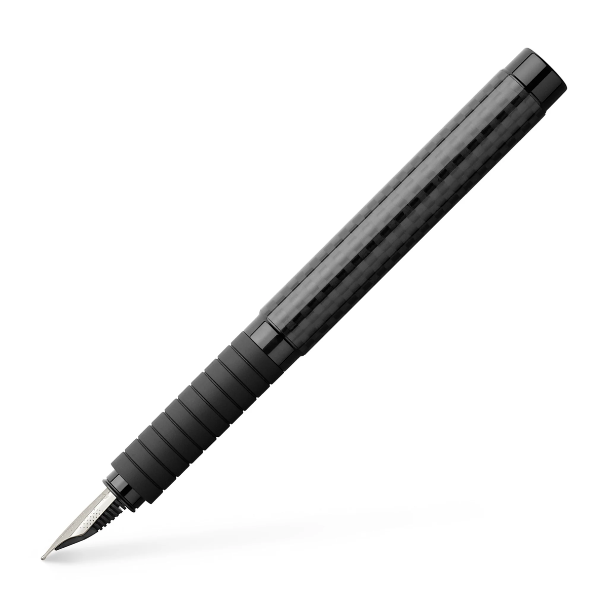 ESSENTIO BLACK CARBON FOUNTAIN PEN MEDIUM