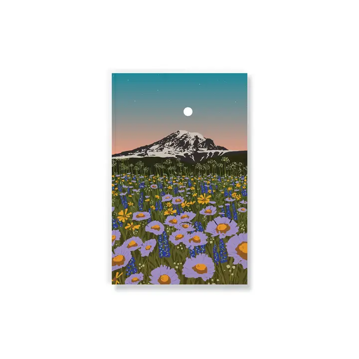 CLASSIC LAYFLAT JOURNAL NOTEBOOK - MOUNTAIN FLOWERS