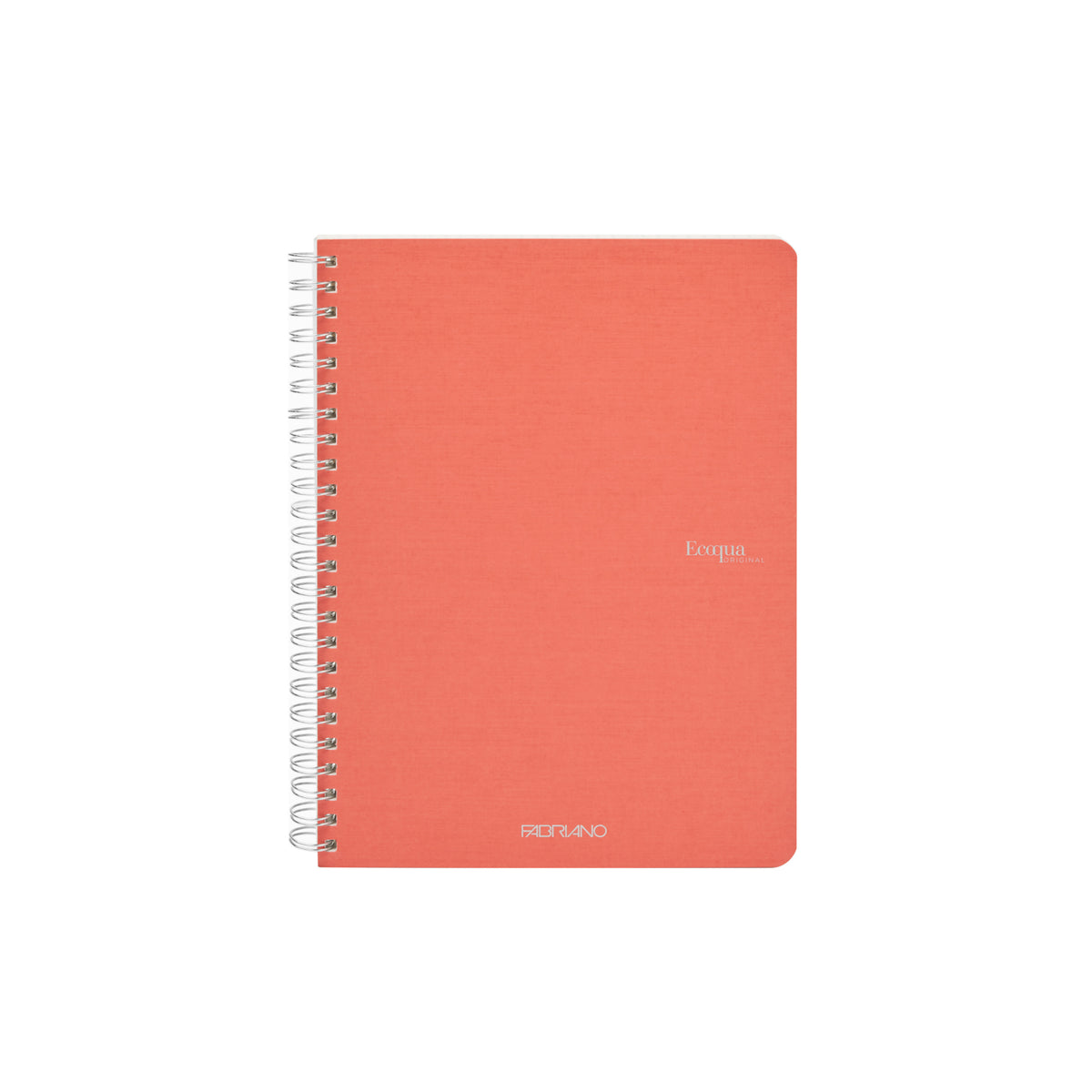 ECOQUA ORIGINAL SPIRAL-BOUND A5 GRAPH FLAMINGO