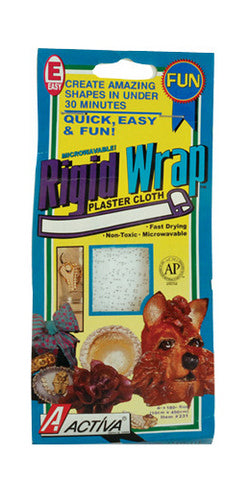 RIGID WRAP PLASTER CLOTH 4X180 CARDED