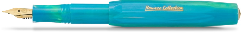 KAWECO COLLECTION FOUNTAIN PEN -MARBLE OCEAN  (MEDIUM NIB)