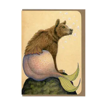 ILLUSTRATION CARD BEARMAID