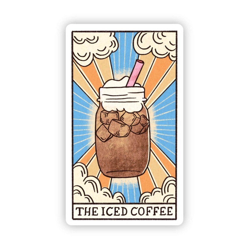 STICKER - THE ICED COFFEE TAROT