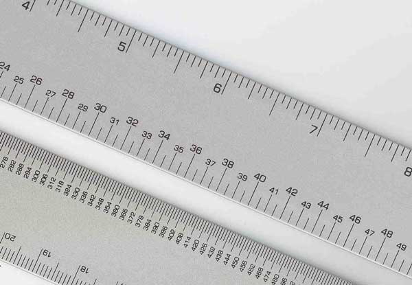 PICA / POINT RULER 18''