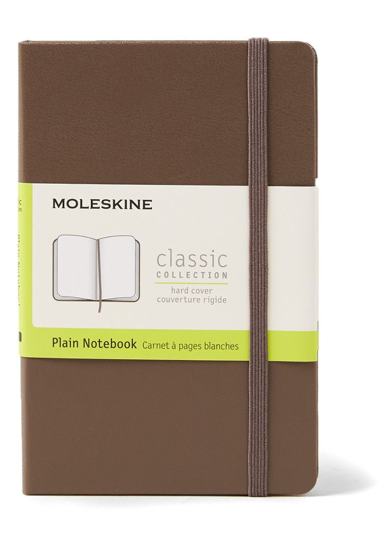 MOLESKINE CLASSIC PLAIN LARGE EARTH BROWN