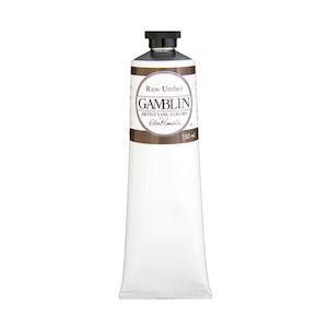 GAMBLIN ARTIST'S OIL COLOR RAW UMBER 150ml