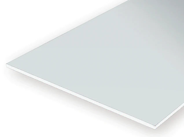 STYRENE SHEET PLAIN .015 3 SHEETS