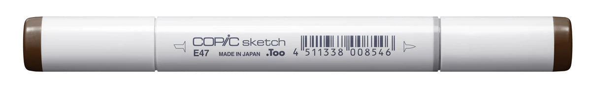 COPIC SKETCH E47 DARK BROWN