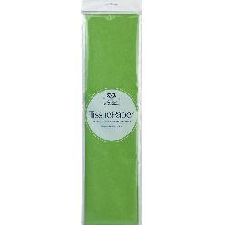 TISSUE PAPER - 10 SHEETS, LIME GREEN