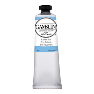 GAMBLIN ARTIST'S OIL COLOR RADIANT BLUE 37ml
