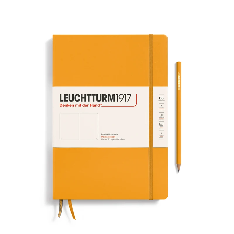 SOFTCOVER B5 NOTEBOOK PLAIN RISING SUN