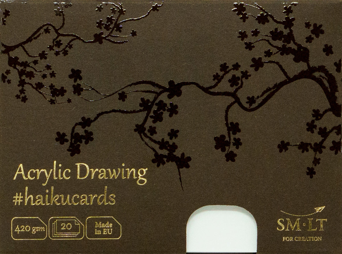ACRYLIC CARDS IN THE BOX (HAIKU CARDS) 147 X 106MM