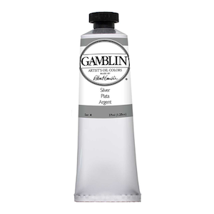 GAMBLIN ARTIST'S OIL COLOR SILVER 37ml