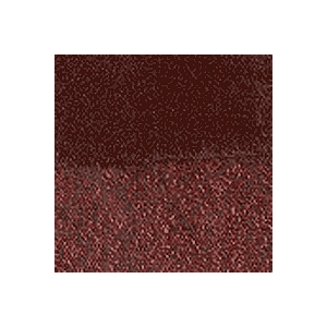 A square swatch of GAMBLIN ARTIST'S OIL COLOR TRANSPARENT EARTH RED 37ml features a dark reddish-brown top section, with a lighter, grainy, textured reddish-brown below. Brand: GAMBLIN ARTIST OIL.