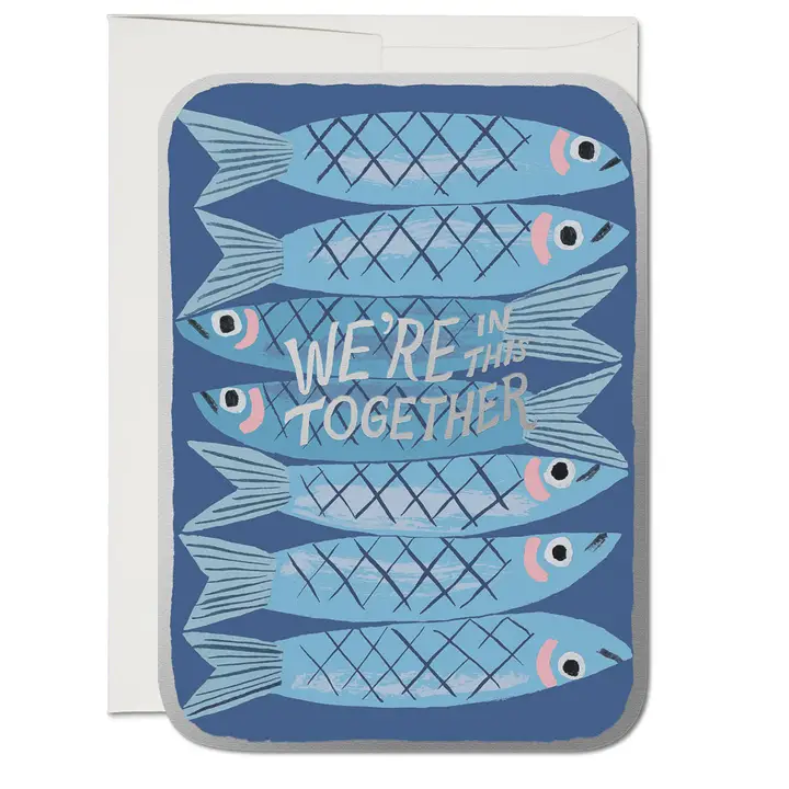 GREETING CARD - SARDINES