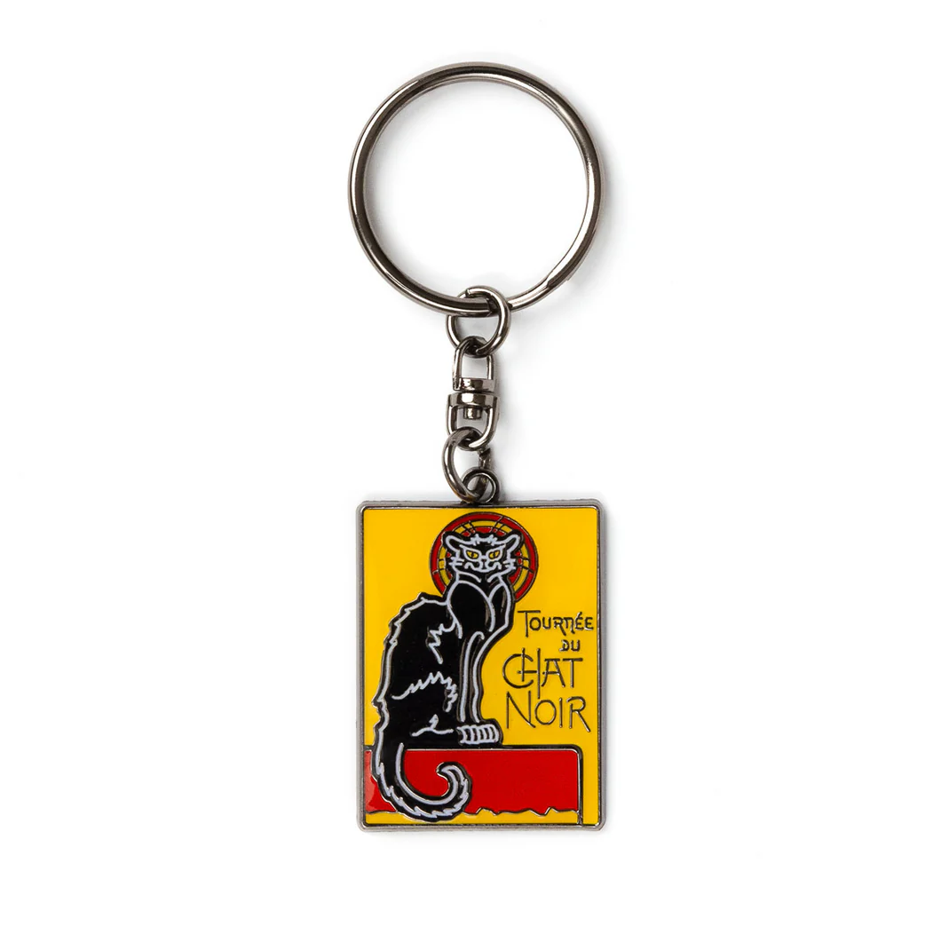 KEYCHAIN- CHAT NOIR STEINLEN