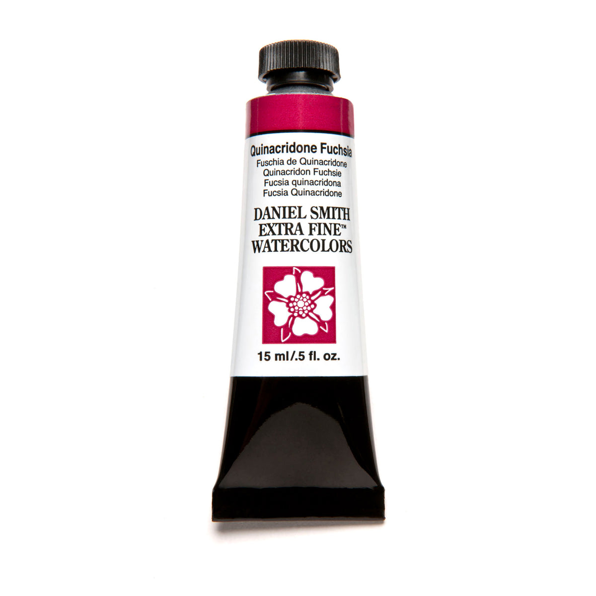 DANIEL SMITH WATERCOLOR 15ml QUINACRIDONE FUCHSIA