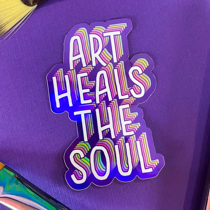 STICKER - ART HEALS THE SOUL