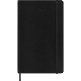 MOLESKINE CLASSIC 12-MONTH 2027 WEEKLY PLANNER 5" X 8.25" SOFRT COVER - BLACK