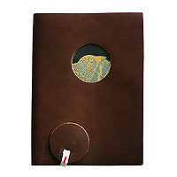 AURORE SOFT COVER HANDMADE JOURNAL BLACK/GREY