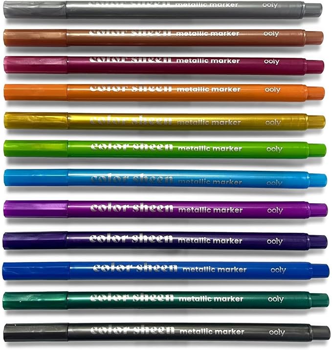 COLOR SHEEN METALLIC MARKERS