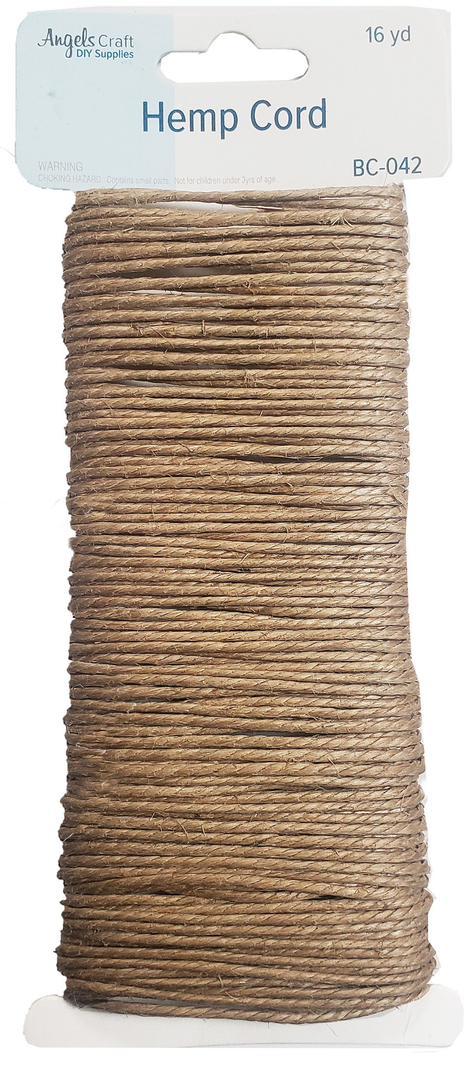HEMP CORD - 16 YRD, TOFFEE