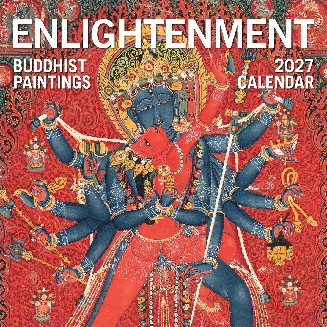 WALL CALENDAR 2027 - ELIGHTENMENT BUDDHIST PAINTINGS