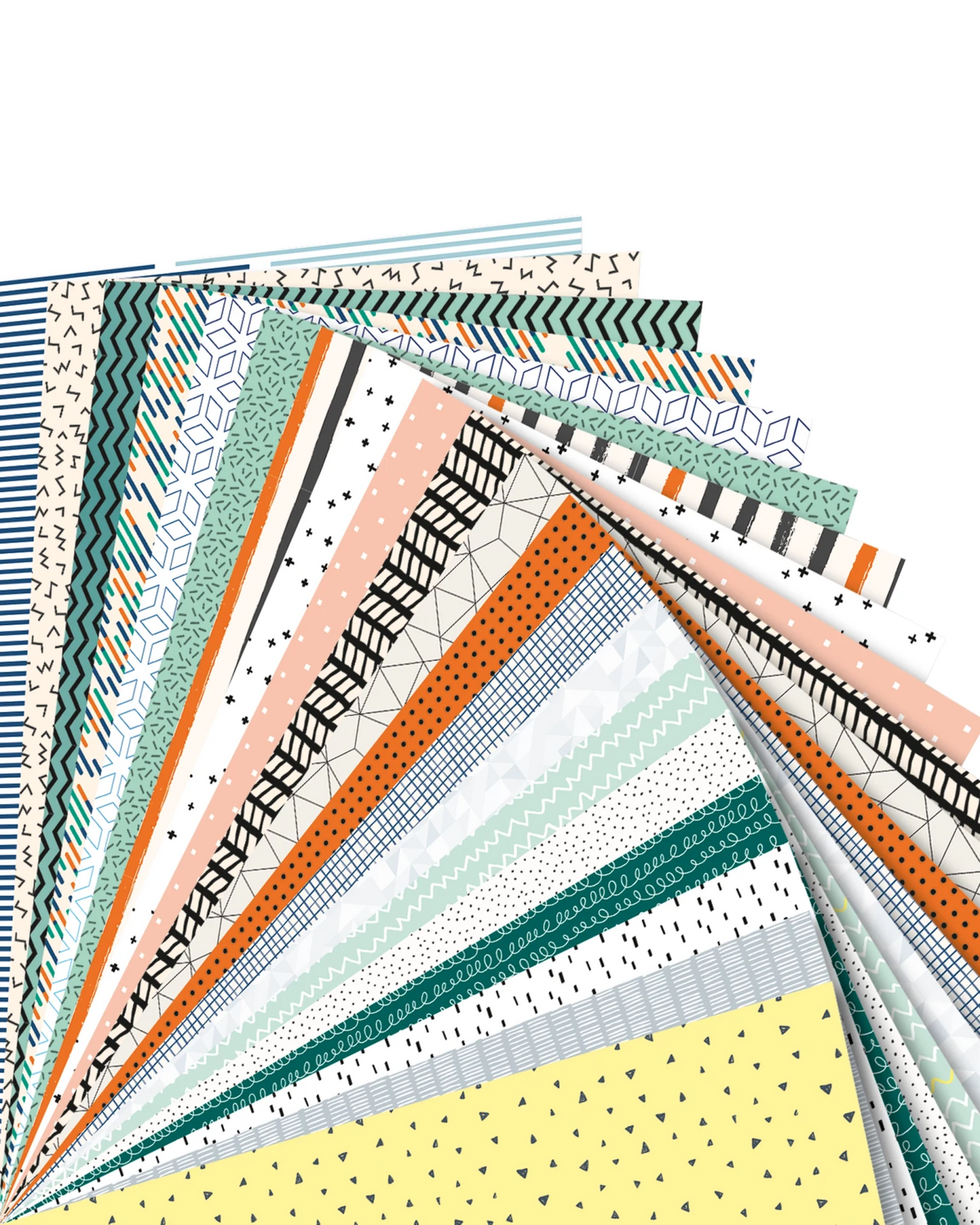 FOLIA DECORATIVE PAPER PAD MINIMALIST 9.4"X13.4"