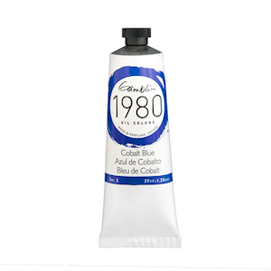 GAMBLIN 1980 OIL COLOR COBALT BLUE 37ml