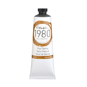 GAMBLIN 1980 OIL COLOR RAW SIENNA 37ml