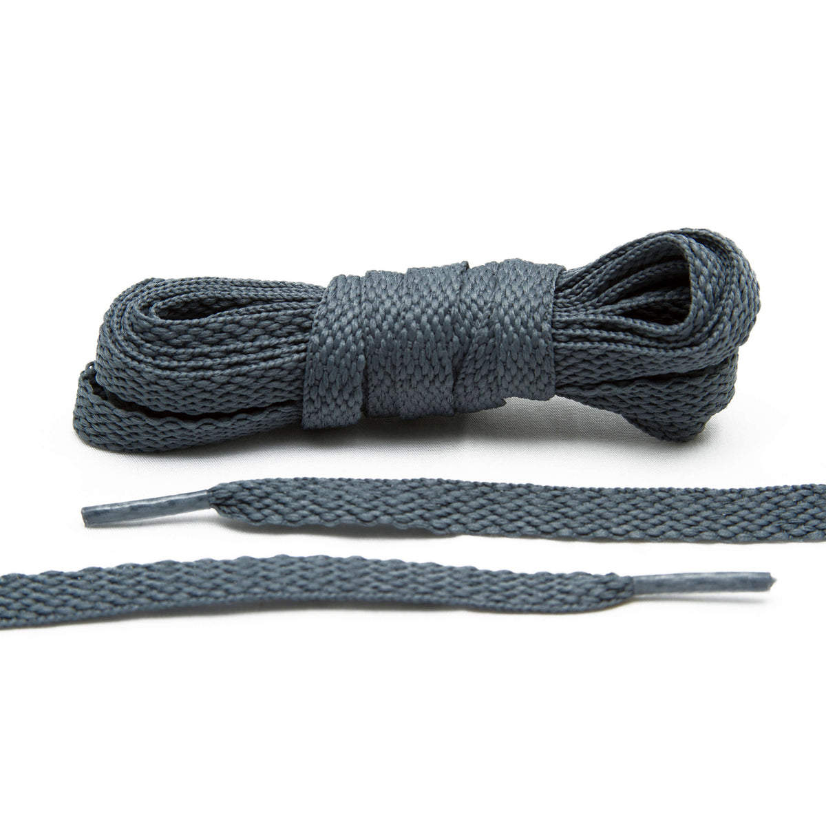 FLAT SHOE LACE DARK GREY