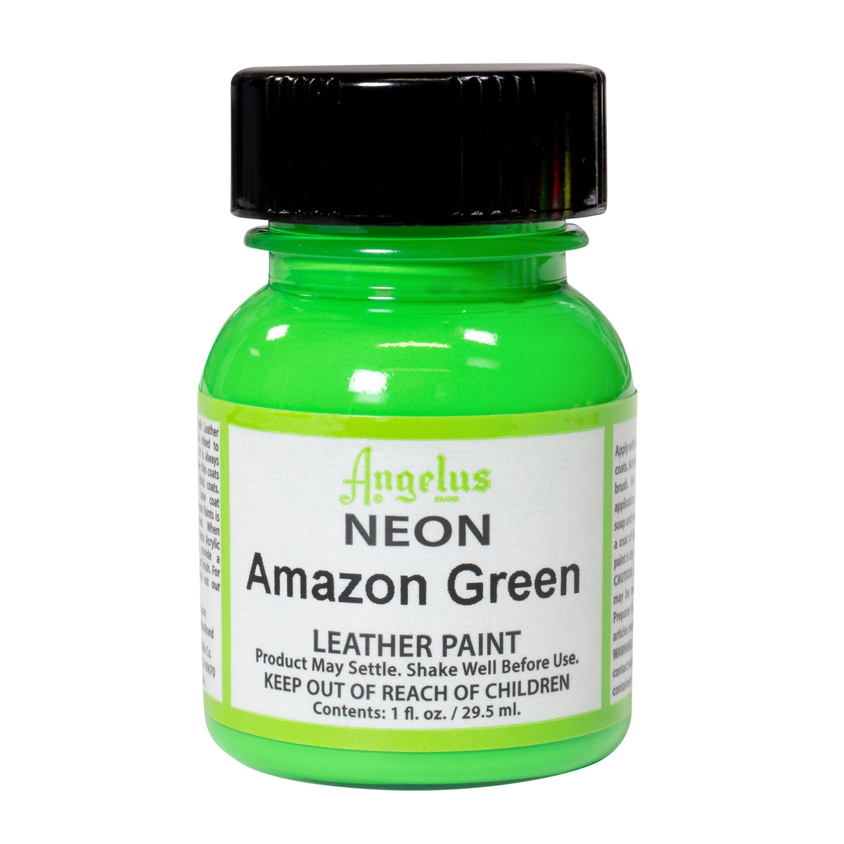 LEATHER PAINT 1oz  NEON AMAZON GREEN
