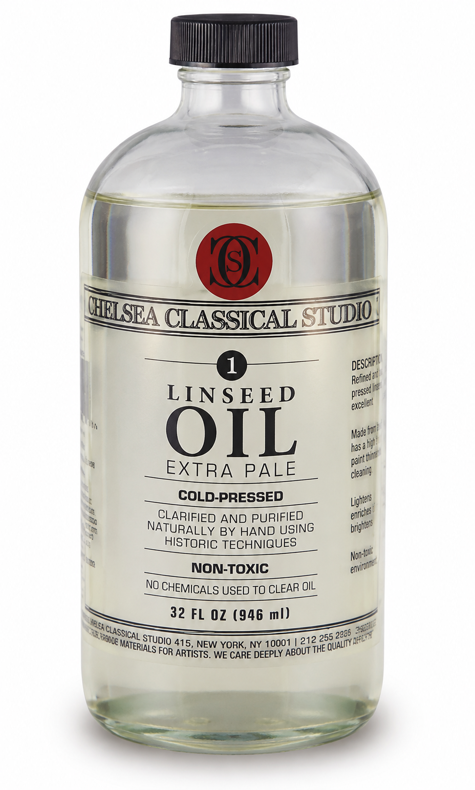 CCS LINSEED OIL 32OZ