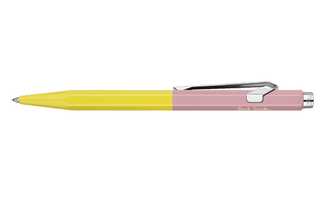 PAUL SMITH EDITION BALLPOINT CHARTREUSE/ ROSE