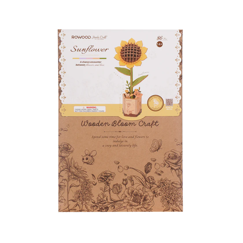 WOODEN BLOOM CRAFT - SUNFLOWER