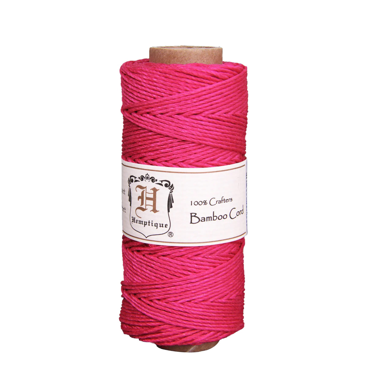 BAMBOO CORD SPOOL PINK