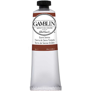GAMBLIN ARTIST'S OIL COLOR BURNT SIENNA 37ml