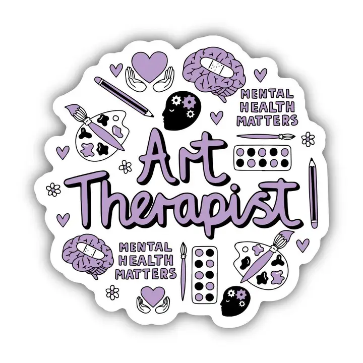 STICKER - ART THERAPIST