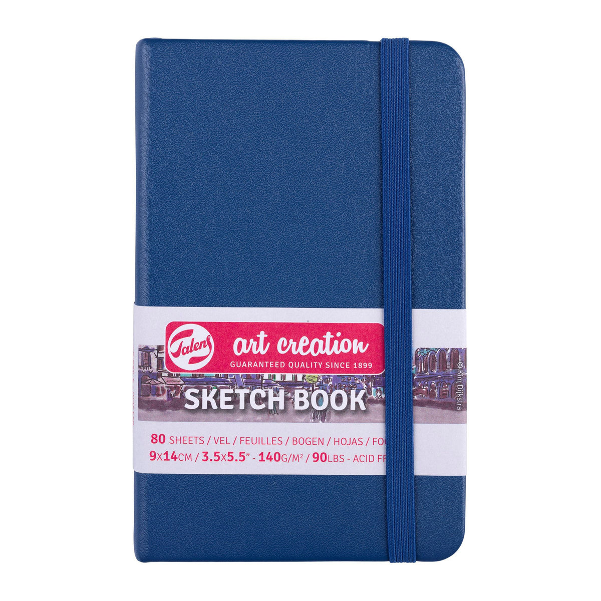 ART CREATION SKETCHBOOK NAVY BLUE 9CM X 14CM