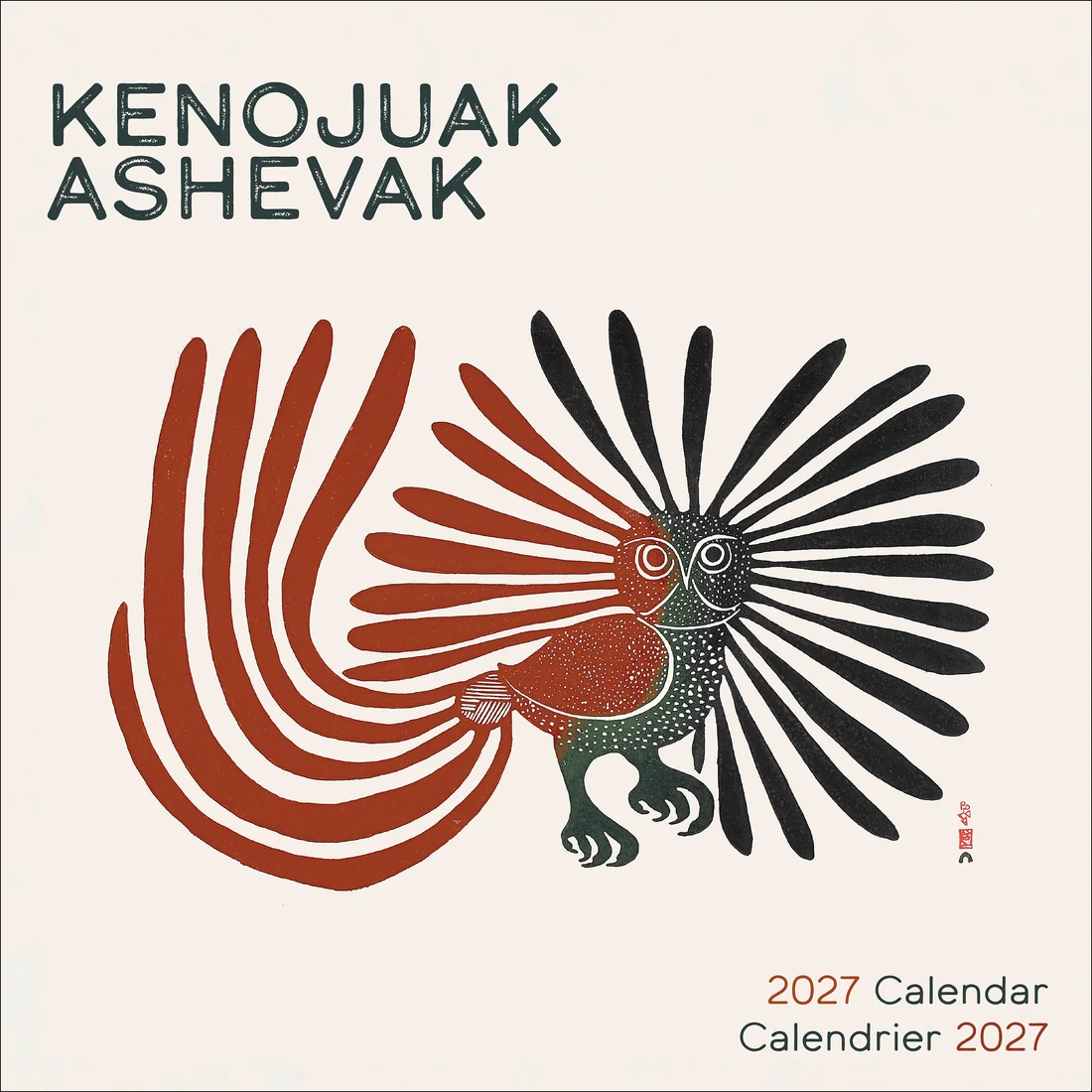 WALL CALENDAR 2027 - KENOJUAK ASHEVAK