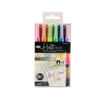 OUTLINE MARKERS - HALO HUES 6PK