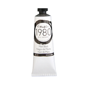 GAMBLIN 1980 OIL COLOR MARS BLACK 37ml