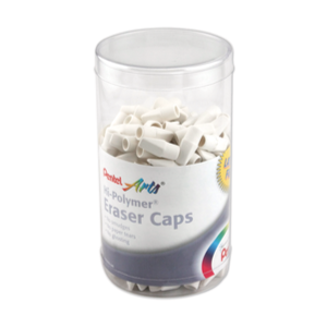 HI-POLYMER ERASER CAP DISPLAY - 240 PIECES