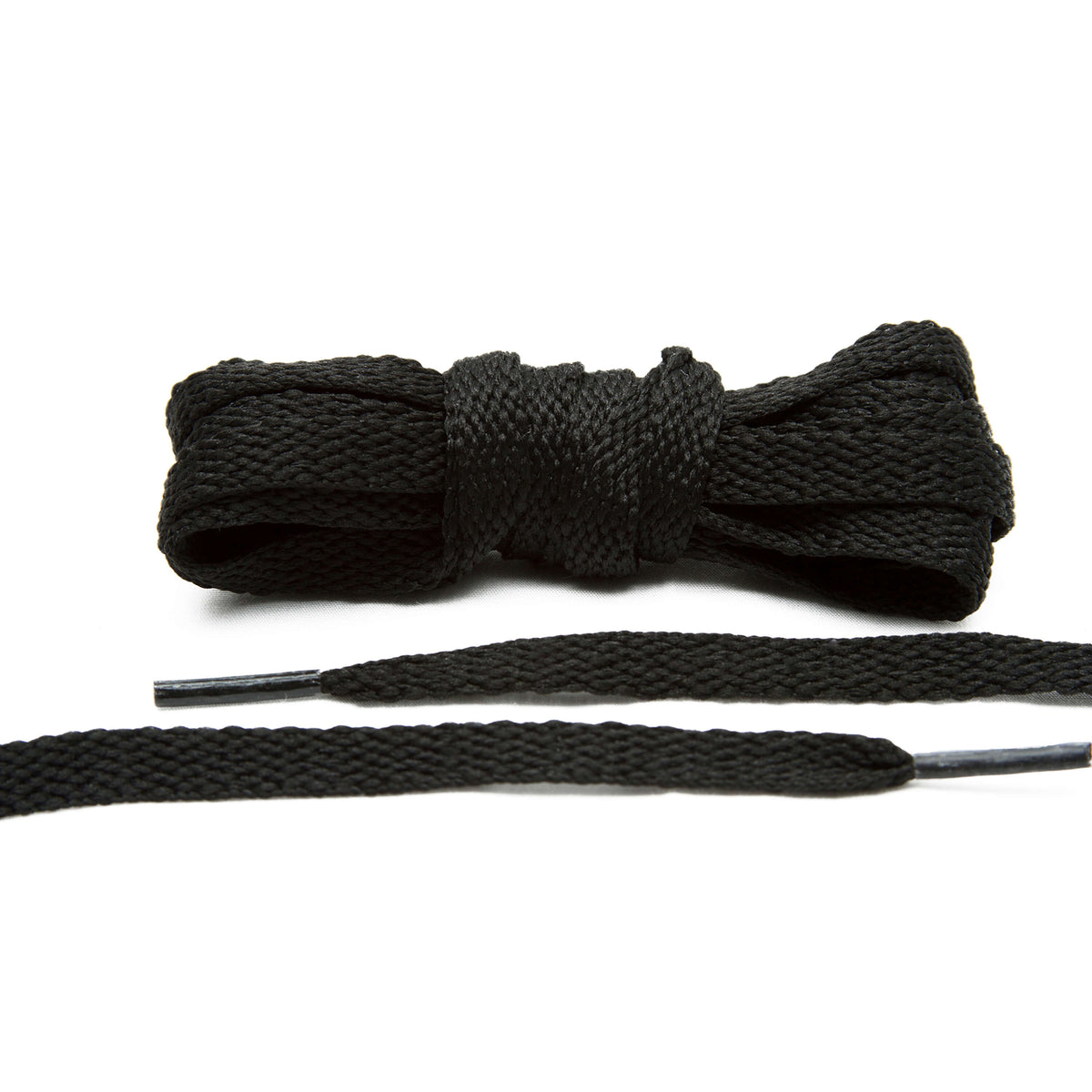 FLAT SHOE LACE  BLACK