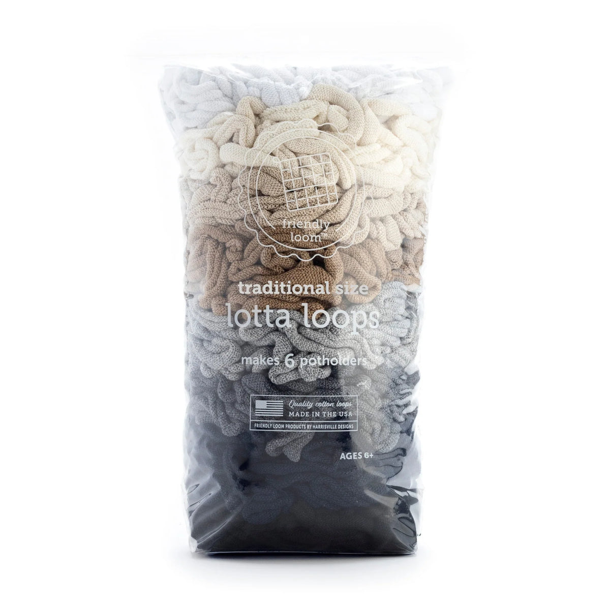 LOTTA LOOPS 7X7 NEUTRALS