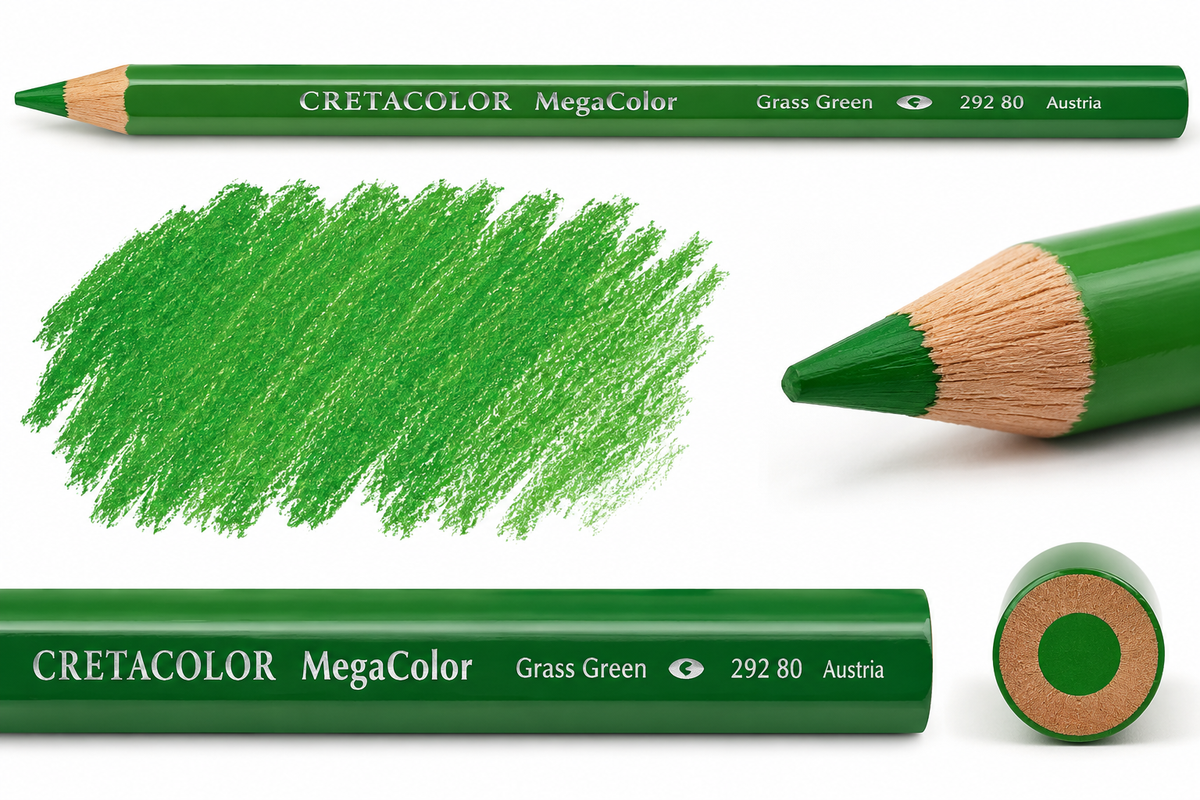 CRETACOLOR MEGACOLOR GRASS GREEN